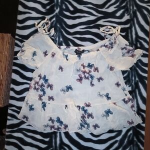 Women's Off The Shoulder Crop Top